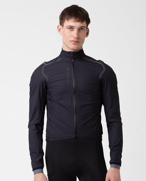 Isadore 輕量防水風雨衣 Signature Rain Jacket Anthracite 男款 黑