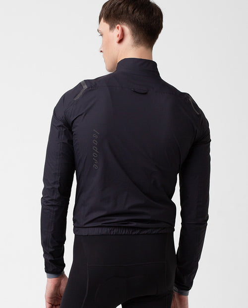 Isadore 輕量防水風雨衣 Signature Rain Jacket Anthracite 男款 黑