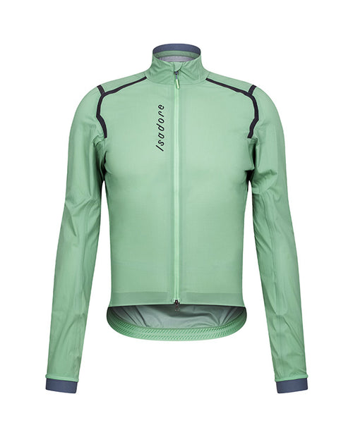 Isadore 輕量防水風雨衣 Signature Rain Jacket Basil 男款 草綠