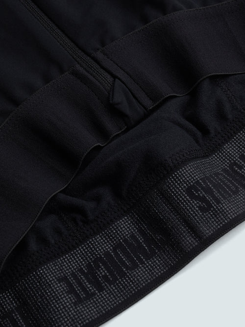 SYN 薄刷毛長袖車衣 Training LS Jersey 2.0 Black 女款 黑