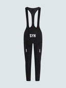 SYN 磁扣薄長口袋車褲 Training Bib Tights 2.0 Black 女款 黑