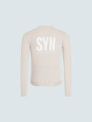 SYN 薄刷毛長袖車衣 Training LS Jersey 2.0 Iced Coffee 男款 淺咖啡