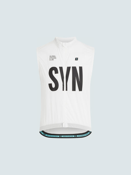SYN 防潑背心 Training Stow Away Gilet 2.0 White 男款 白
