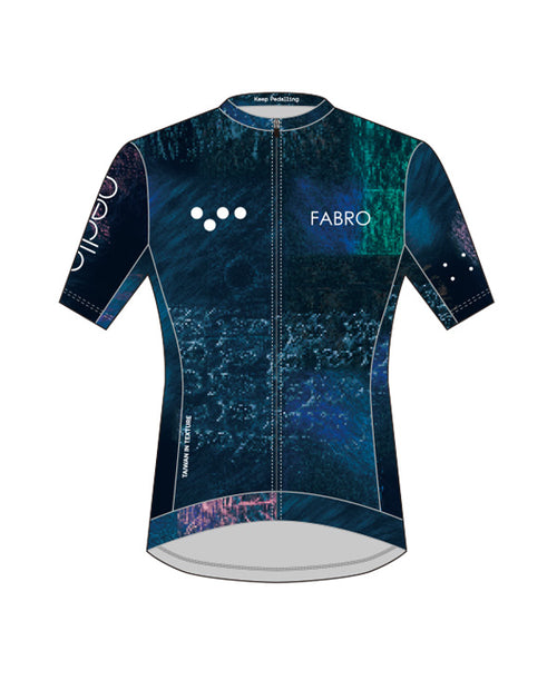 Pedla 車衣 Taiwan Textures Classic SS Jersey Dark Blue-Green 女款 黑綠綠