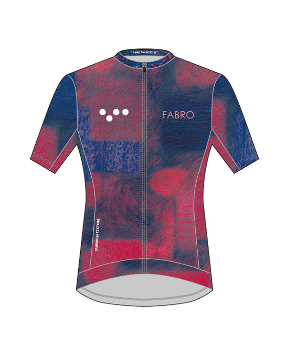 Pedla 車衣 Taiwan Textures Classic SS Jersey Red-Navy 女款 藍紅