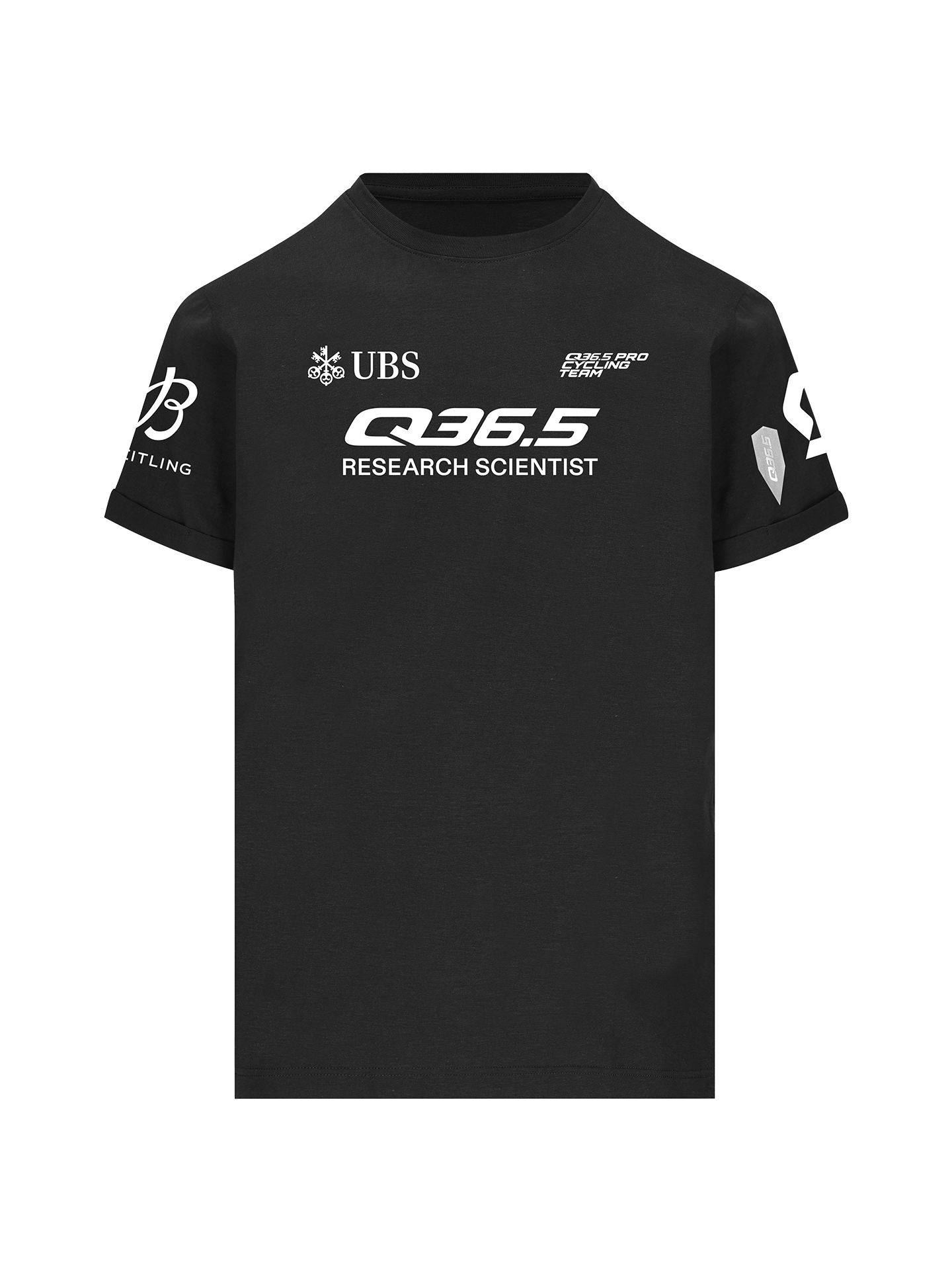 Q36.5 短Tee Pro Cycling Team T-shirt Black 黑