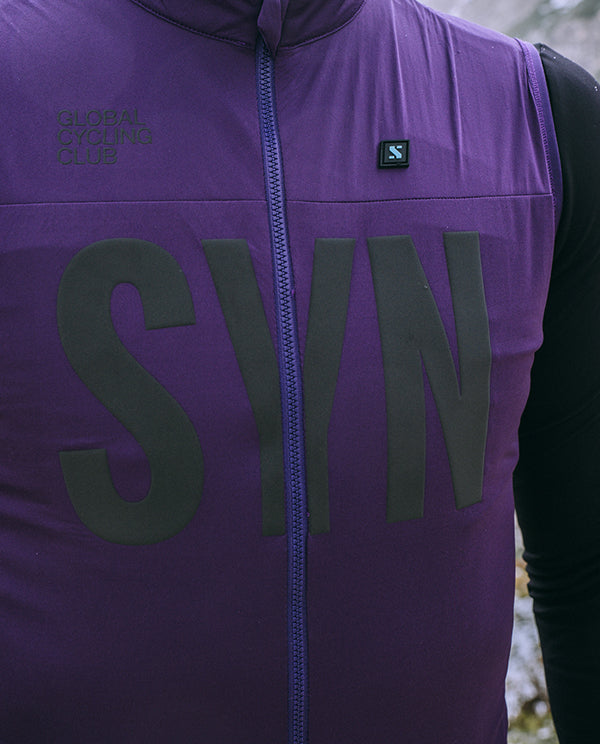 SYN 背心 Pro Universal SL Gilet Grape 男款 紫