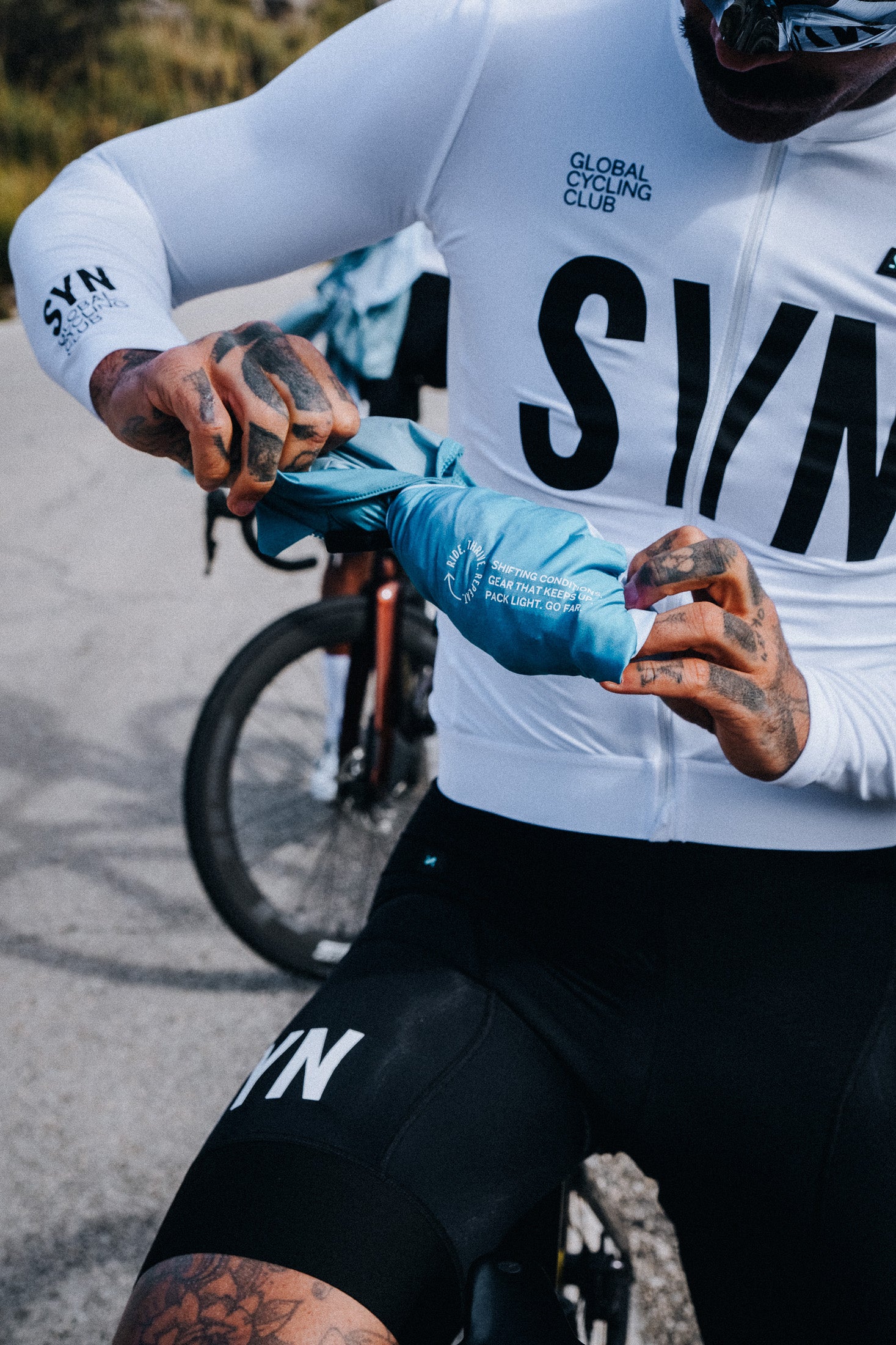 SYN 防潑背心 Training Stow Away Gilet 2.0 Baikal 男款 藍