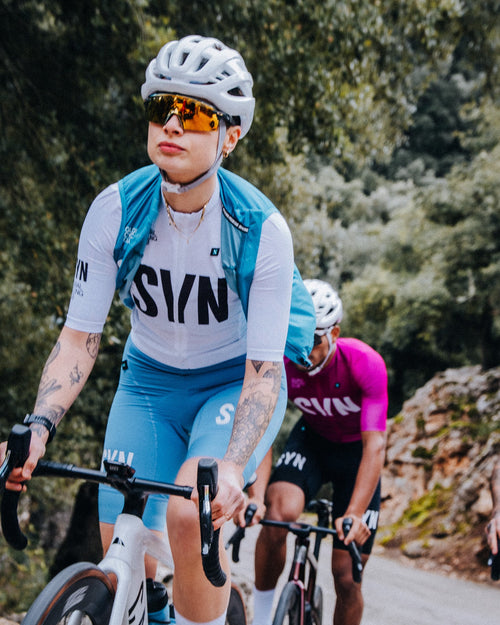 SYN 車褲 Training 2.0 Bib Shorts Aura 女款 藍