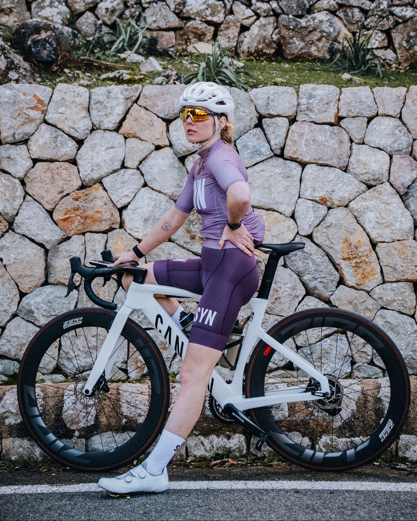 SYN 車褲 Training 2.0 Bib Shorts Electric 女款 紫