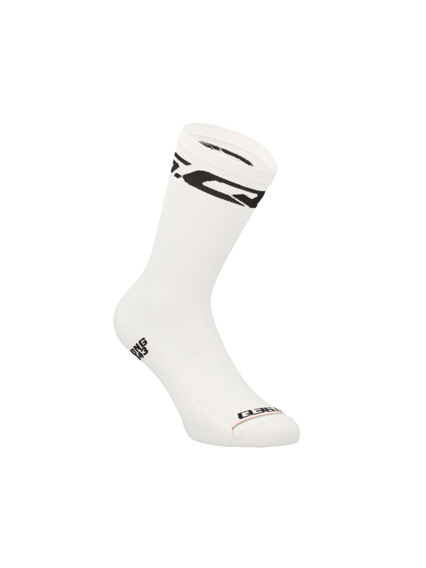 Q36.5 車襪Ultra Big Logo 19 Socks White 白底黑色