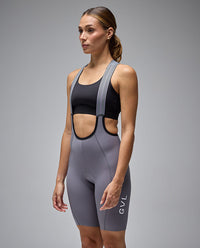 Givelo 磁扣車褲Lacefly 2.0 Bib Shorts Grey 女款 灰
