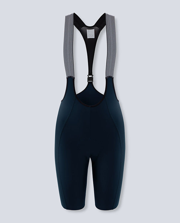 Givelo 磁扣車褲Lacefly 2.0 Bib Shorts Navy 女款 藍