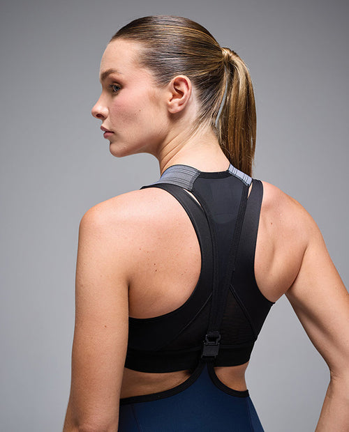 Givelo 磁扣車褲Lacefly 2.0 Bib Shorts Navy 女款 藍