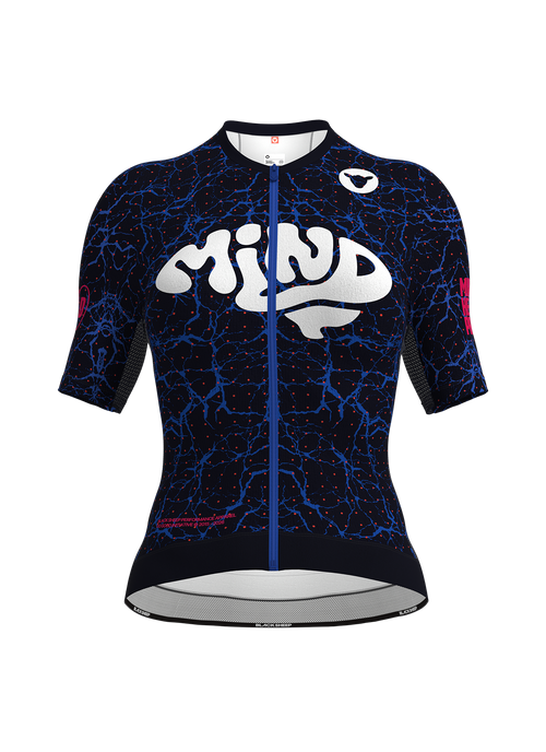 Black Sheep 黑羊 Team SS Jersey - Mind Health Black 女款 黑