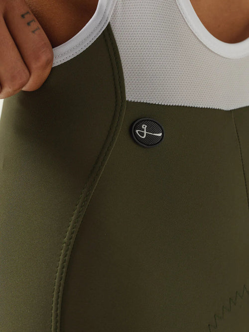 Givelo 車褲HD PRO Bib Shorts Olive 女款 橄欖綠