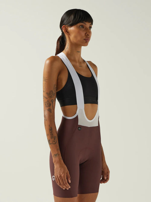 Givelo 車褲 HD PRO Bib Shorts Wine 女款 酒紅