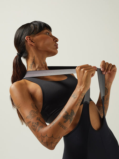 Givelo 車褲Lacefly Bib Shorts Black 女款 黑