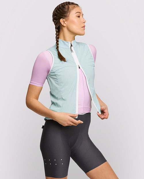 Pedla 防風背心 Elevate Lightweight Packable Gilet Frozen 女款 冰藍