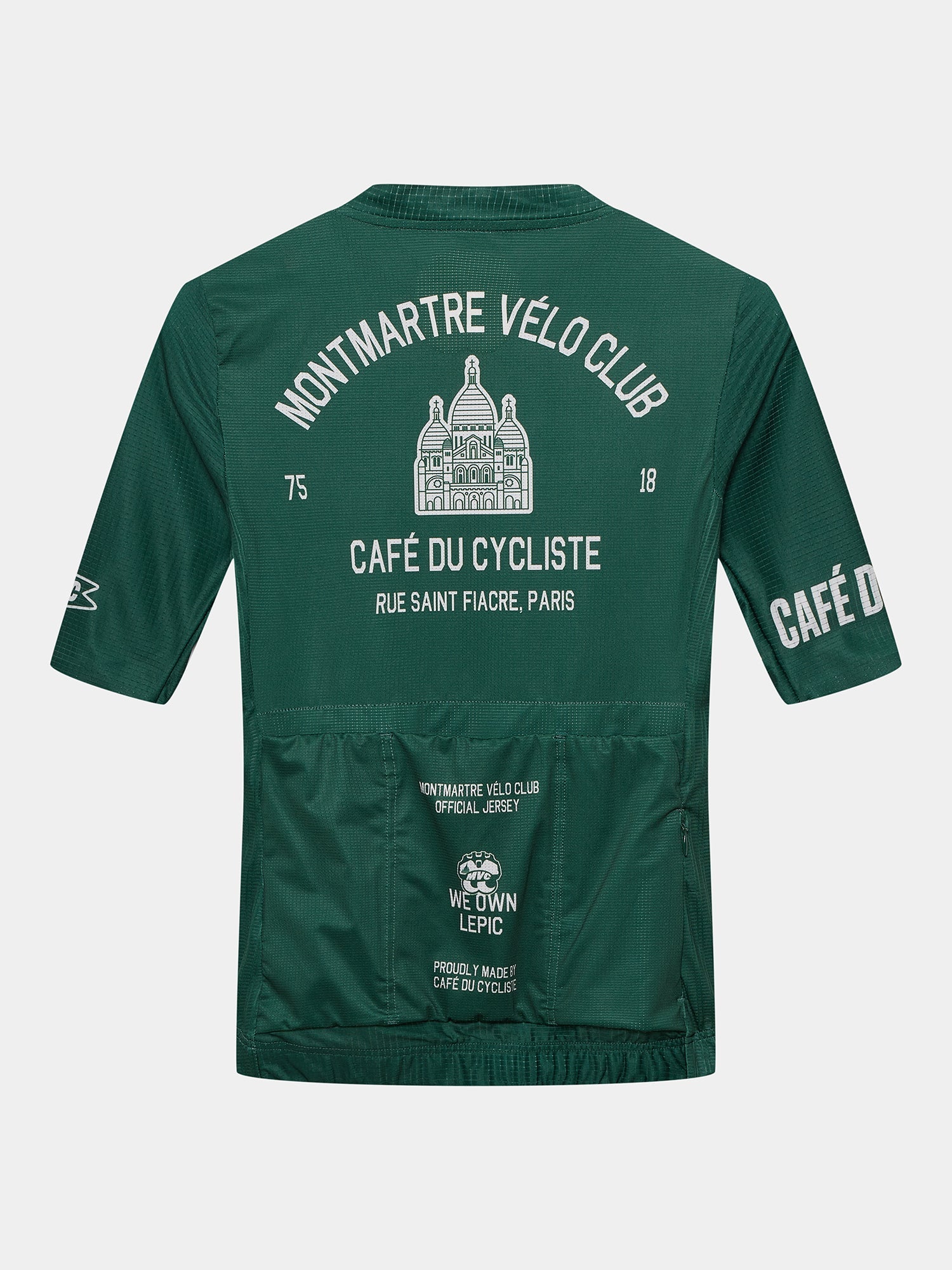 Café du Cycliste 車衣 Bergida MVC V2 Jersey Dark Green 女款 綠