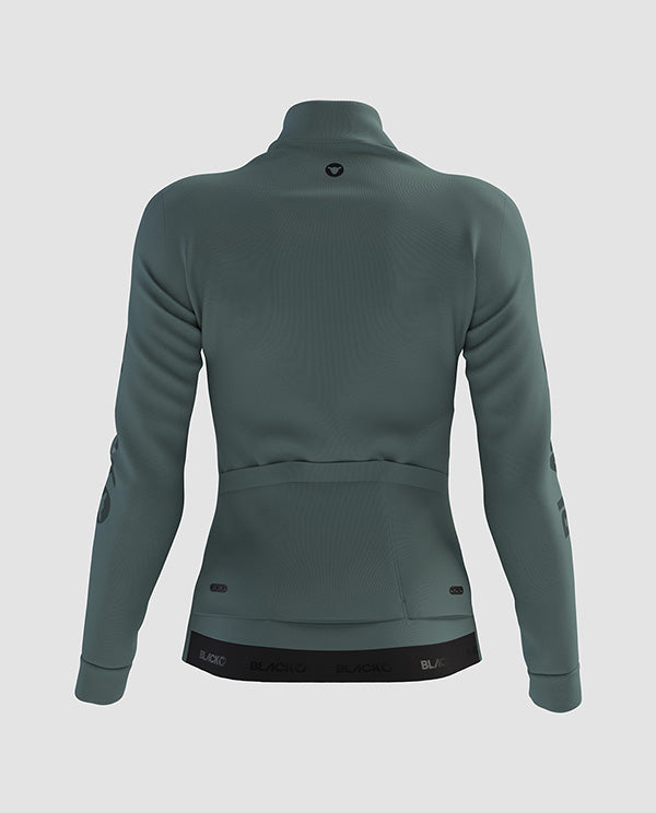 Black Sheep 黑羊 車衣 ThermoDream LS Jersey SPI 女款 長袖 松綠