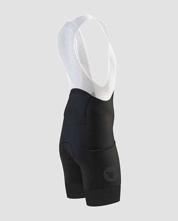 Black Sheep 黑羊 車褲 ADV Cargo Bib Shorts Black 口袋 女款 黑