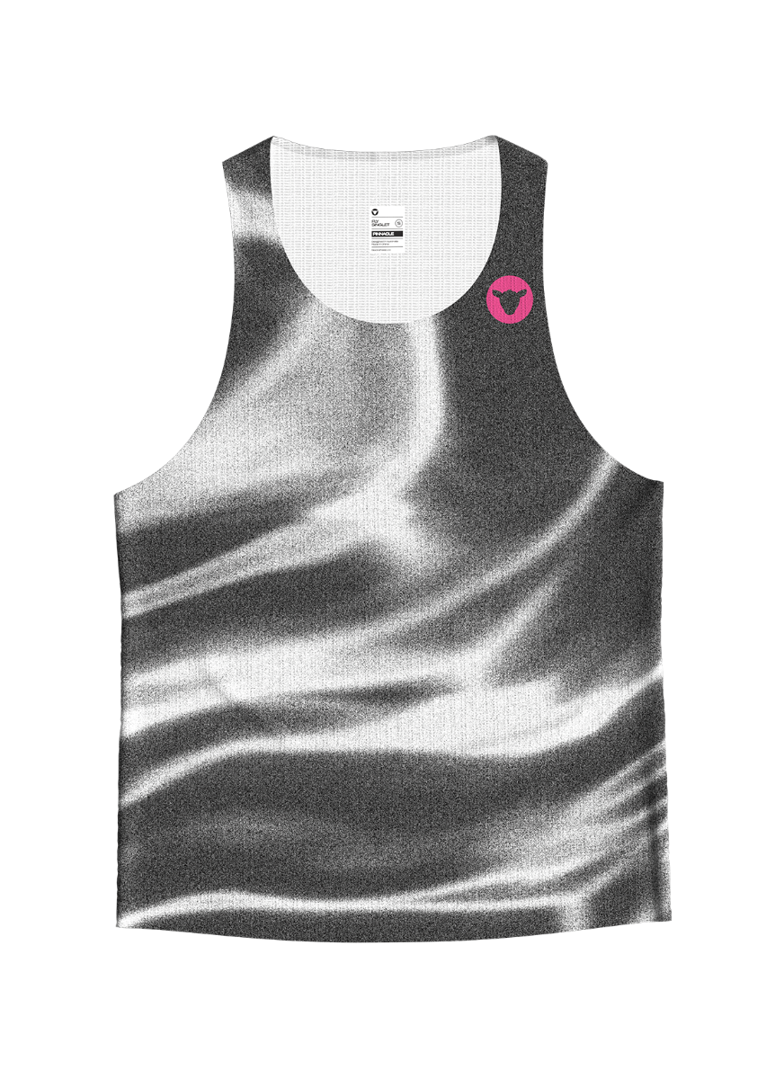 Black Sheep 運動衣 FlyMesh Singlet - Chrome Tide 跑衣背心 男款 黑白
