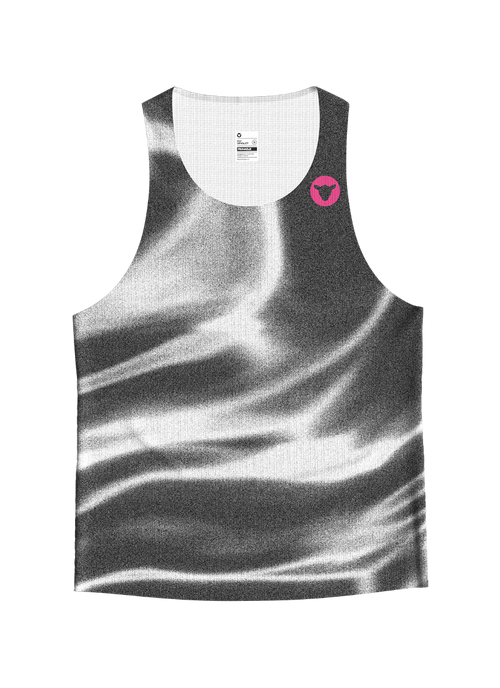 Black Sheep 運動衣 FlyMesh Singlet - Chrome Tide 跑衣背心 男款 黑白
