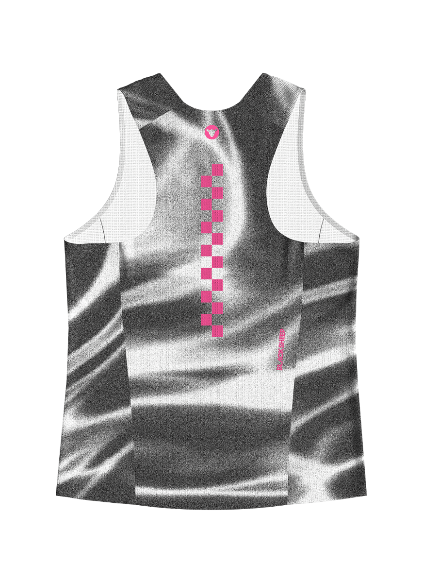 Black Sheep 運動衣 FlyMesh Singlet - Chrome Tide 跑衣背心 女款 黑白