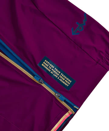 EDW 防潑水風衣EdW Edition Jacket Wine Berry 男款 酒紅