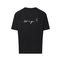 Café du Cycliste 短T Enzo T-Shirt Black 黑 男女共版 - agnès b. 聯名