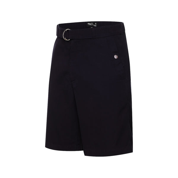 Café du Cycliste 百慕達短褲 Ethan Shorts Navy 男款 藍 - agnès b. 聯名