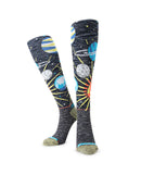 FLIPPOS壓力襪-Space Camp DAY小太空人 淺灰