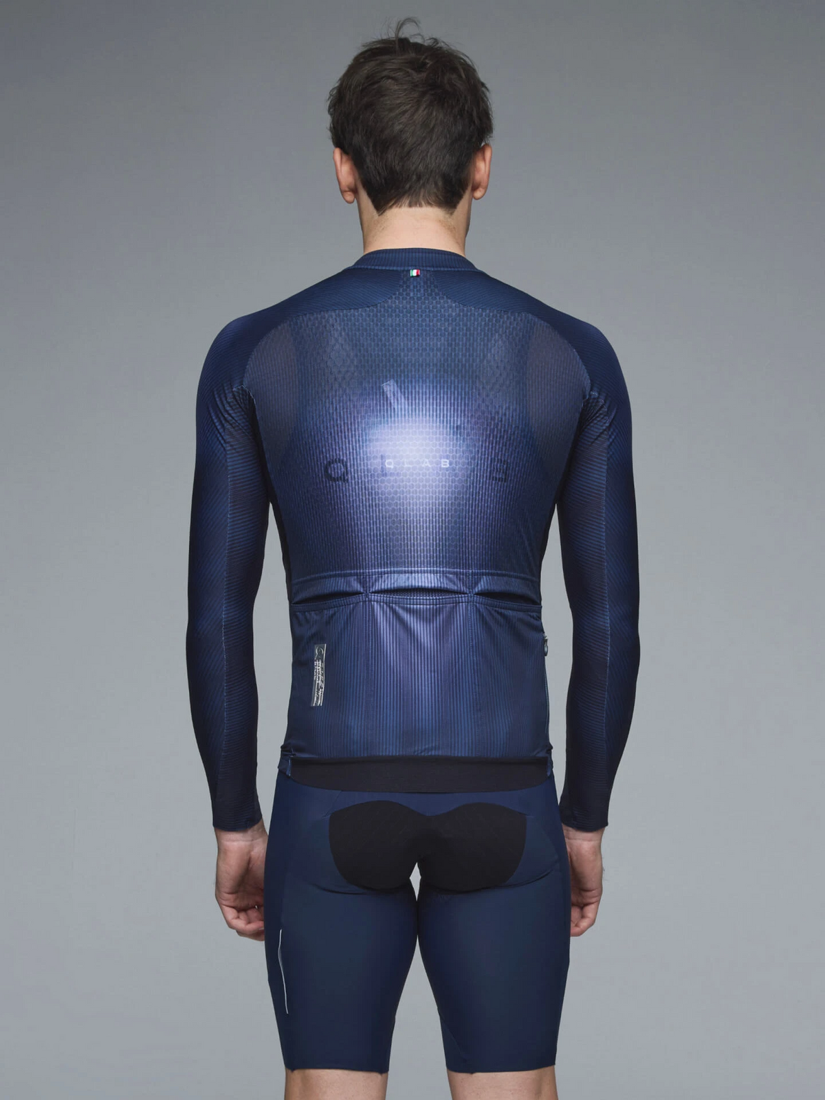 Q36.5 薄長袖車衣Gregarius Hybrid Light QLAB LS Jersey Nautica Blue 男款 藍