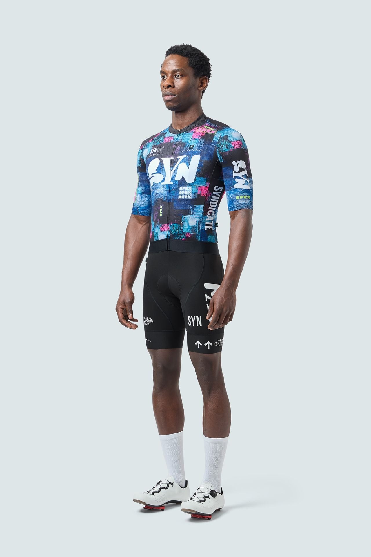 SYN 車褲 Pro Team Bib Shorts Black 男款 黑