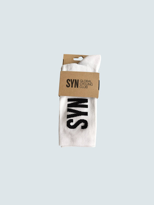 SYN 車襪 Pro Socks White 白