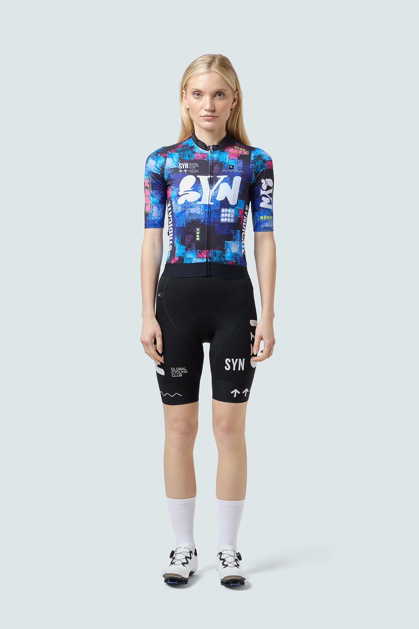 SYN 車衣 Pro Team APEX Jersey Arcade 女款 電競藍