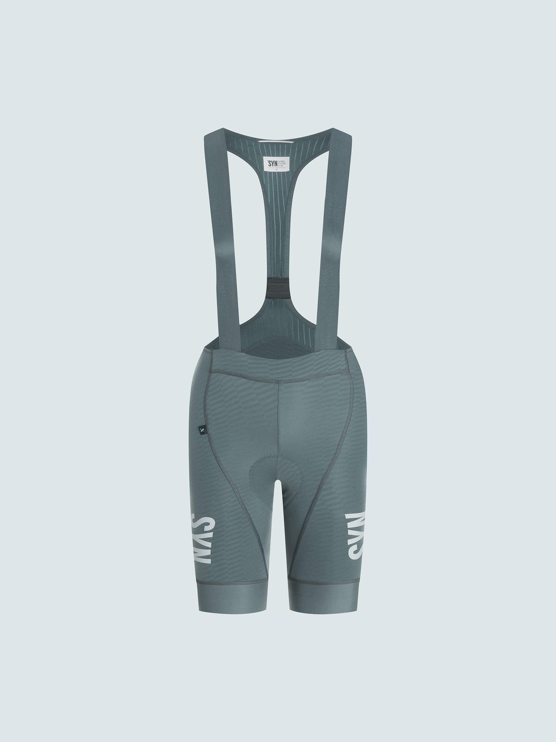 SYN 車褲 Pro Bib Shorts 2.0 Storm Grey 女款 綠灰