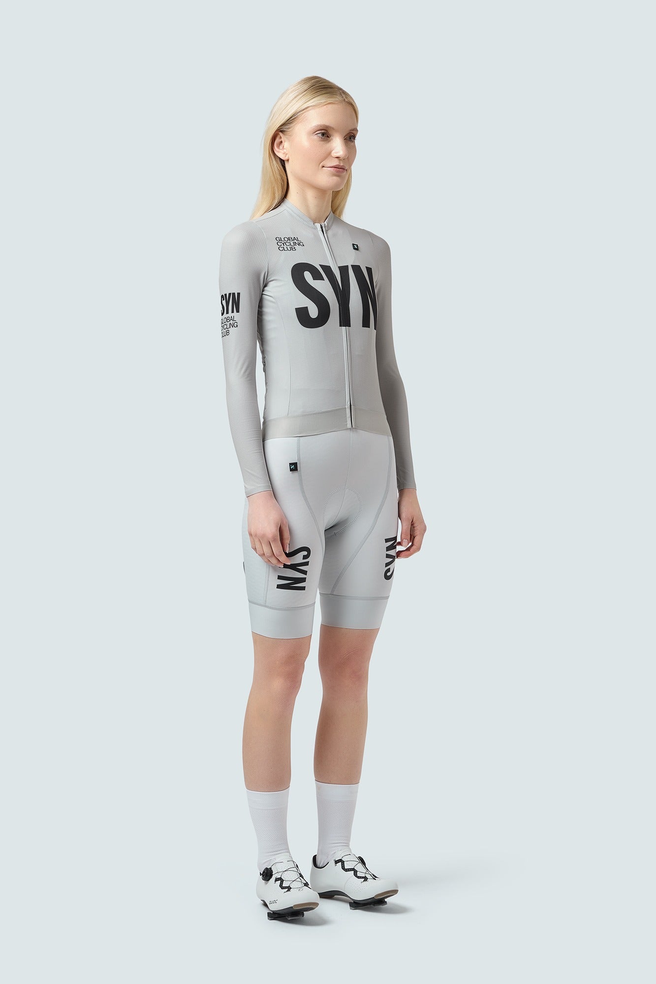 SYN 薄長袖車衣 Pro LS Jersey 2.0 Lunar 女款 灰