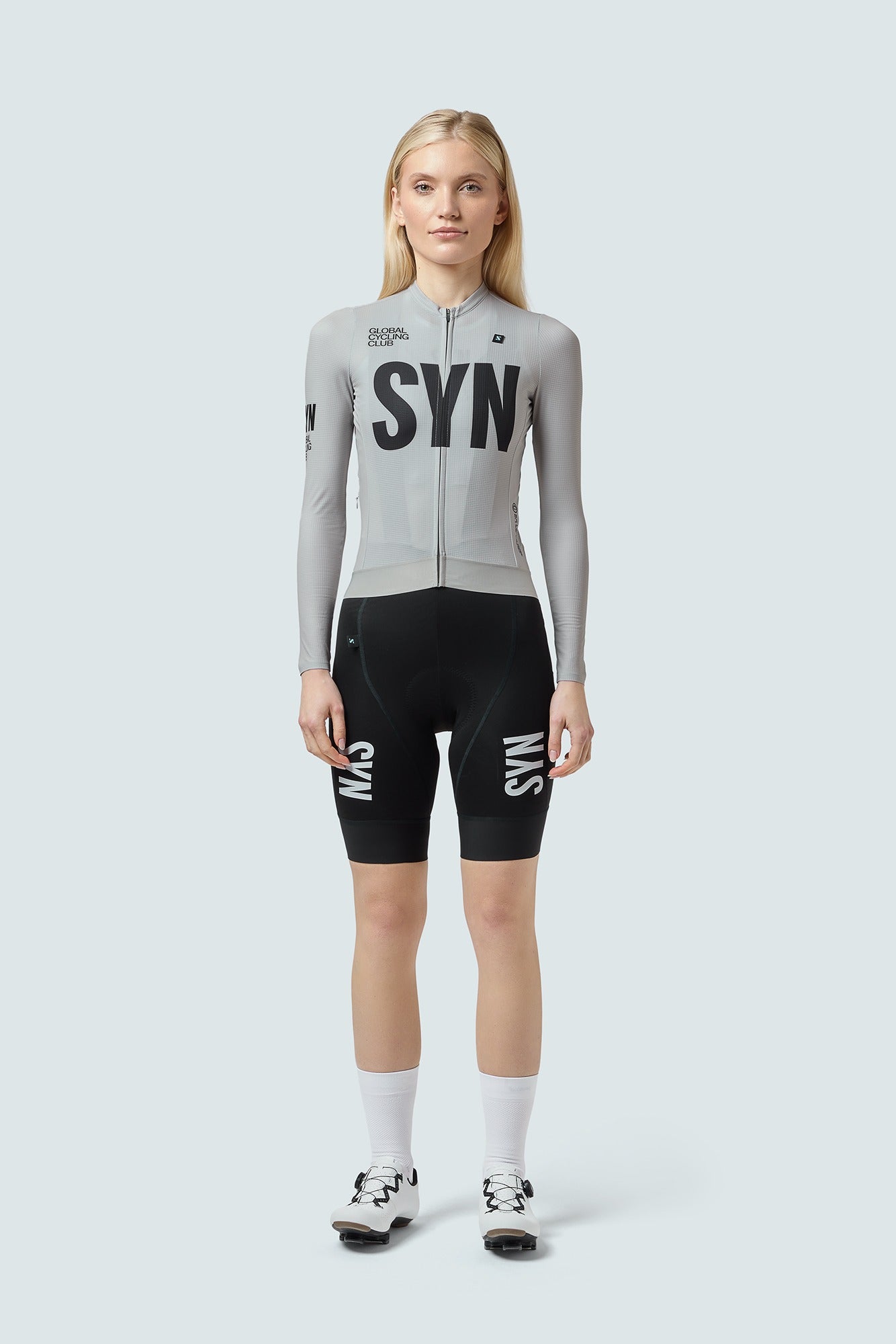 SYN 薄長袖車衣 Pro LS Jersey 2.0 Lunar 女款 灰