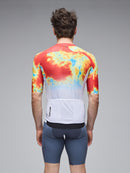 Q36.5 車衣 Gregarius Clima Weathermap Jersey White 男款 白