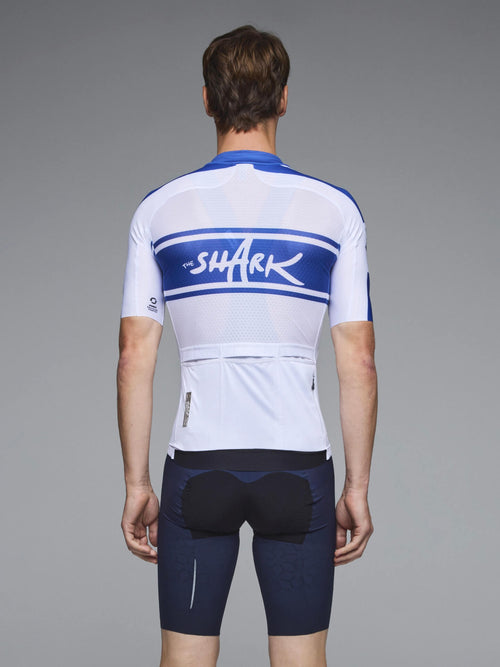 Q36.5 車衣Gregarius Pro Nibali Racing Nazionale Jersey White 男款 白