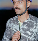Pedla 薄長袖車衣 ON_OFF Grid SuperSYSTEM LS Jersey Basalt 男款 灰石紋