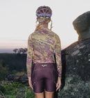 Pedla 薄長袖車衣 ON_OFF Grid SuperSYSTEM LS Jersey Multi Rock 女款 金棕石紋