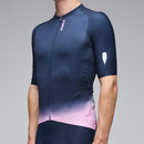 Q36.5 車衣 Gregarius Pro Collar Fade Jersey NauticaBlue 男款 藍