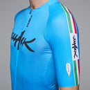 Q36.5 車衣Gregarius Pro Nibali Racing Nazionale Jersey Light Blue 男款 藍