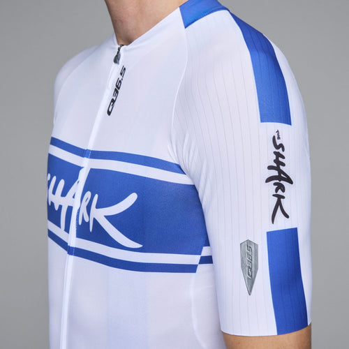 Q36.5 車衣Gregarius Pro Nibali Racing Nazionale Jersey White 男款 白