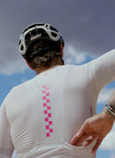 Black Sheep 黑羊 車衣 AeroWeave SS Jersey Classics Pink 男款 粉字白底