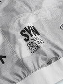 SYN 車衣 Pro Team Jersey White 男款 塊狀刷灰白