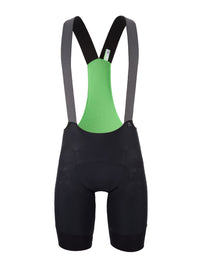 Q36.5 車褲Grid Skin Bib Shorts Black 4D男款 黑